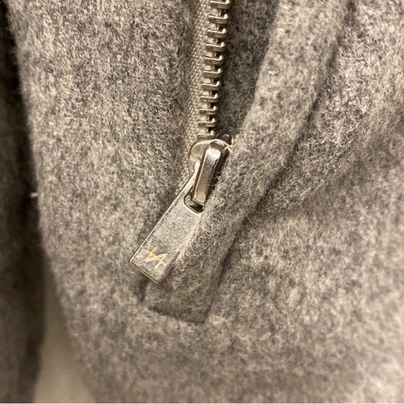 Naadam Wool Cashmere Reversible
Bomber Jacket Size XL - Picture 11 of 14